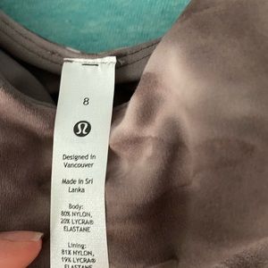 Lululemon align tank size 8
